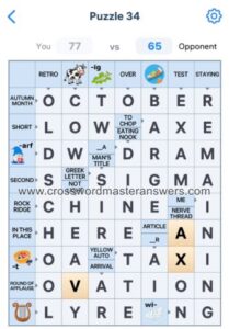 crossword master level 34
